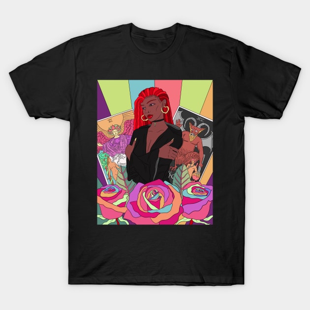 Spiritual Woman (Rainbow) T-Shirt by MyNameisAlex